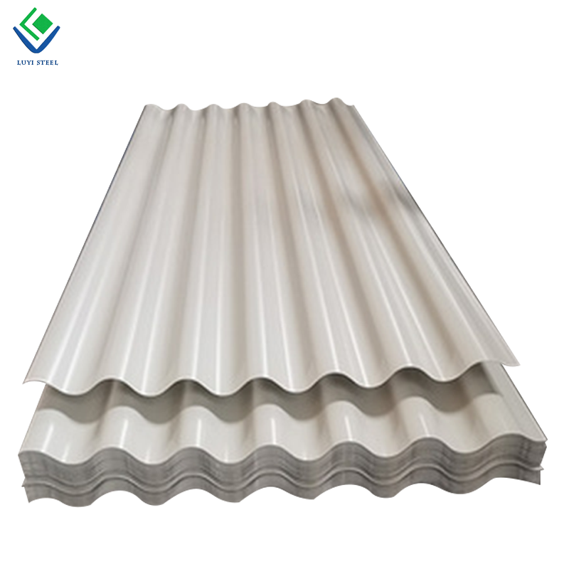 Luyi 4x8 Galvanized Corrugated Sheet Metal Price Zincalume Roofing Sheet