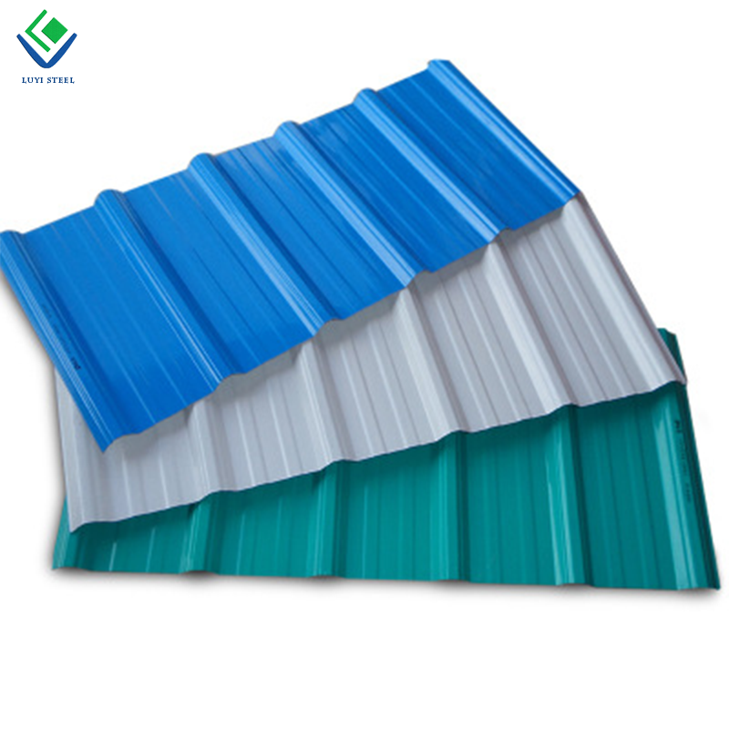 Luyi 4x8 Galvanized Corrugated Sheet Metal Price Zincalume Roofing Sheet